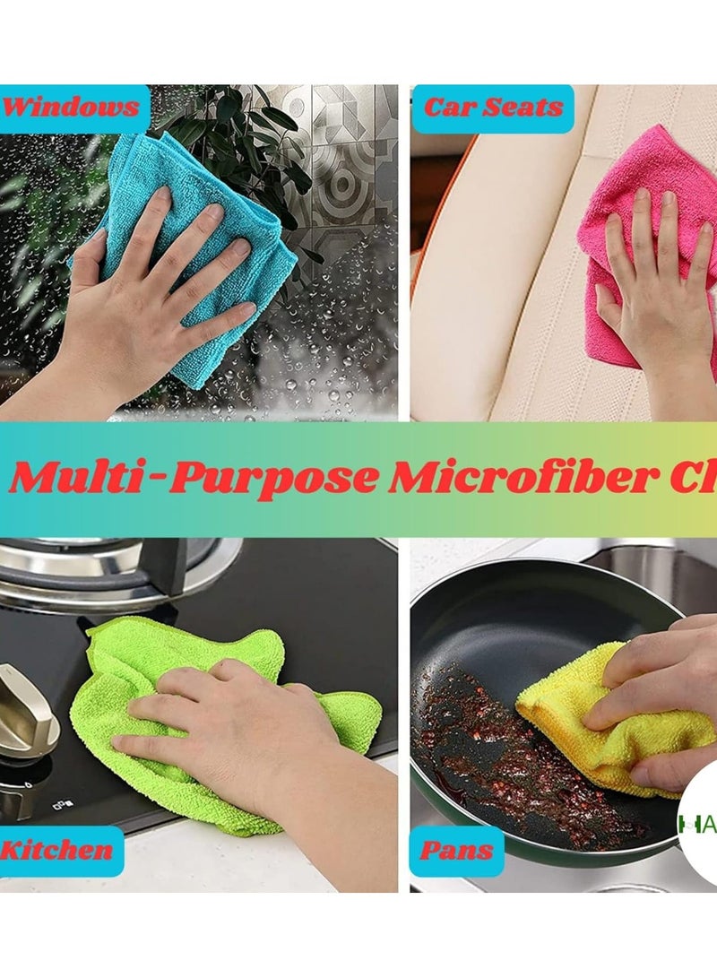 ليتو مجموعة مناشف مطبخ متعددة الاستخدام (10 قطع) ‒ ناعمة للغاية ‒ ماصة ممتازة وتجف بسرعة - Image 4