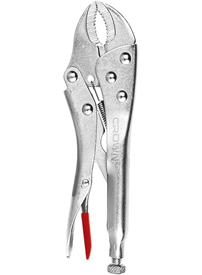 Crown Curved Jaws Locking Grip Pliers 7 Inch Size