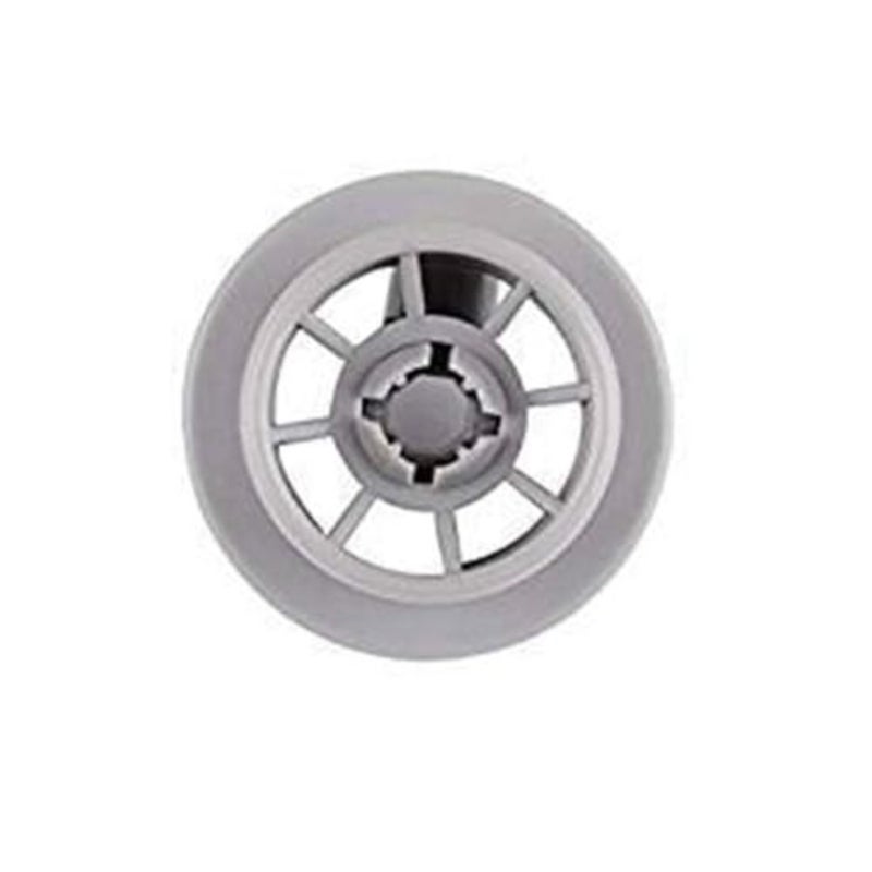 Dishwasher lower dishrack wheel set for Bosch Siemens NEFF appliances, durable nylon material, black color, smooth rolling and noise-free operation - Image 2