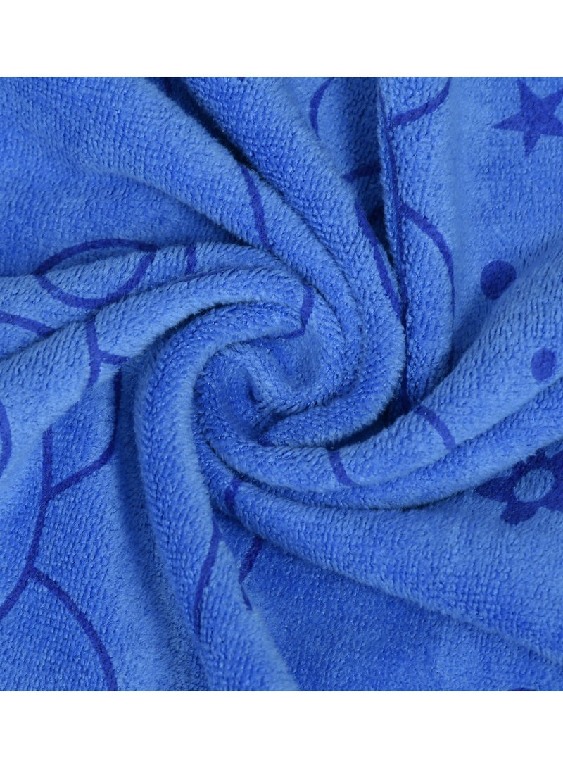 AURIO Premium Kids Microfiber Bath Towel – Set of 2 - Ultra-Soft 48x85 cm Quick-Dry Shower Towel for Toddlers & Children – Playful Bear Pattern, Highly Absorbent, and Gentler on Skin - Image 5