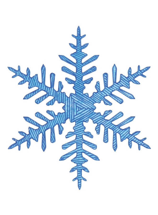 Roylco 1434845 Super Snowflake Stencil, 8" Size - Image 4