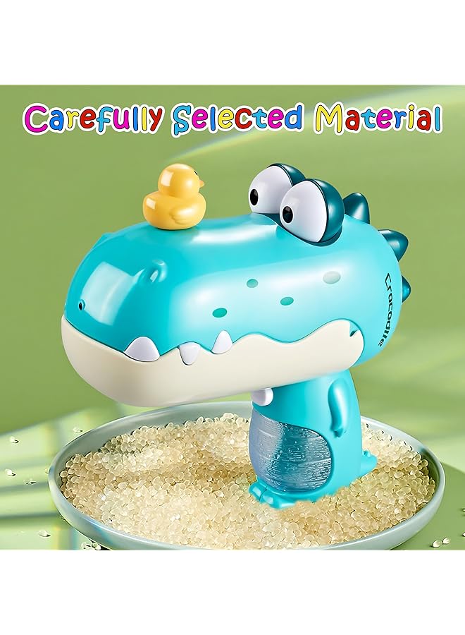 KASTWAVE Electric Water Pistol Cute Crocodile Squirt Pistol 180Ml 520+ Shoots 20 26Ft Range Light Up Water Pistol Water Blaster Toys For Children Boys Girls Kids Ages 8 12 - Image 3