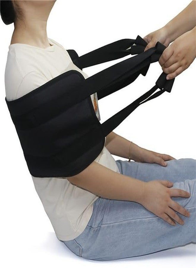 NIHSPRUHAY حزام نقل المرضى من السرير من NIHSPRUHAY Mobility Care، مساعدات رفع آمنة لكبار السن، مقبض مساعد للسرير المنزلي وحزام رفع القدم للظهر - Image 1
