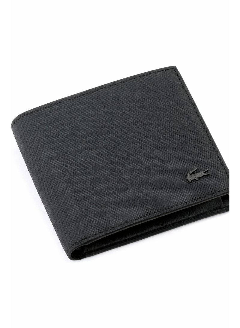 LACOSTE Black Lacoste Men's Wallet - Image 4
