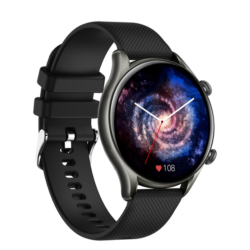 Smartwatch 1.32" 360*360 High-Resolution Display - BT Call Supported Fitness Tracker With Skin-Friendly Silicone Strap, Health Monitor For Daily Fitness And Health Management - Image 2