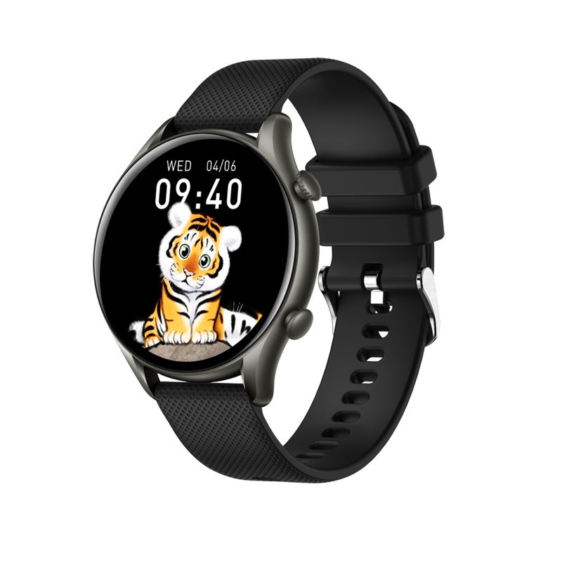 Smartwatch 1.32" 360*360 High-Resolution Display - BT Call Supported Fitness Tracker With Skin-Friendly Silicone Strap, Health Monitor For Daily Fitness And Health Management - Image 1