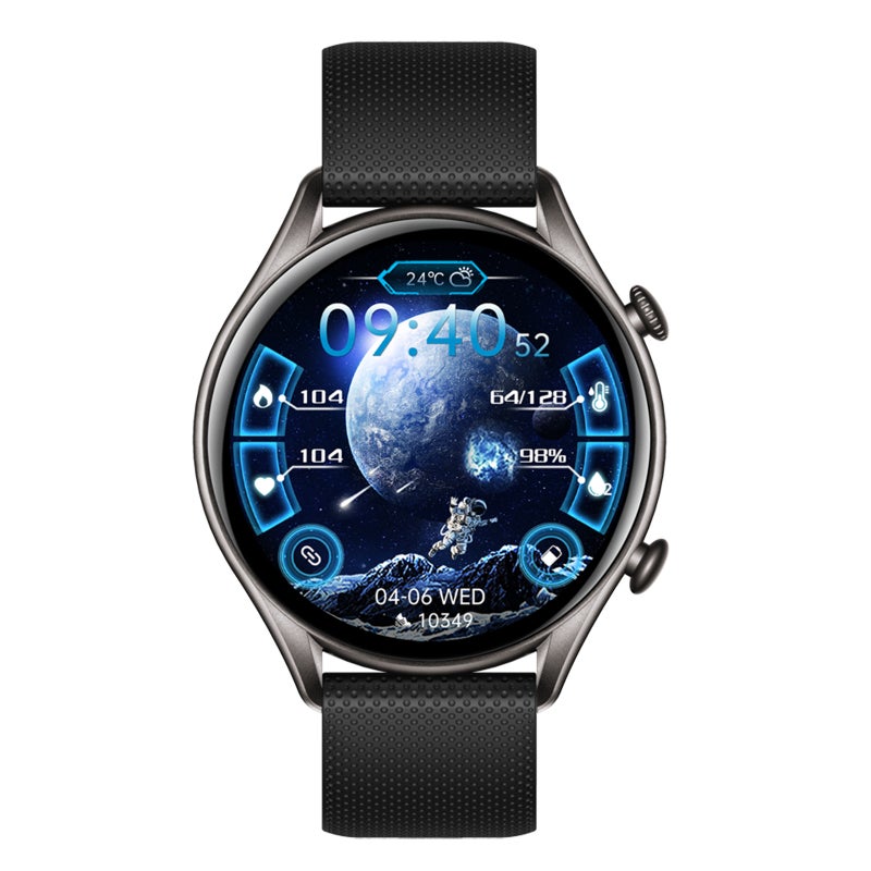 Smartwatch 1.32" 360*360 High-Resolution Display - BT Call Supported Fitness Tracker With Skin-Friendly Silicone Strap, Health Monitor For Daily Fitness And Health Management - Image 3