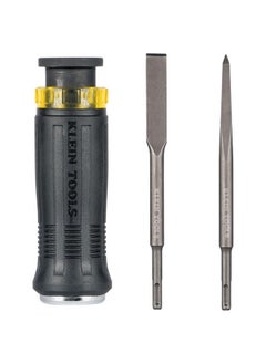 Klein Tools Klein Tools 32753SD SDS Demolition Screwdriver, Flat Chisel and Bull Point Tips, Use with Rotary Hammer Drills and Handheld Pry Bars, 3-Piece  - Image 1