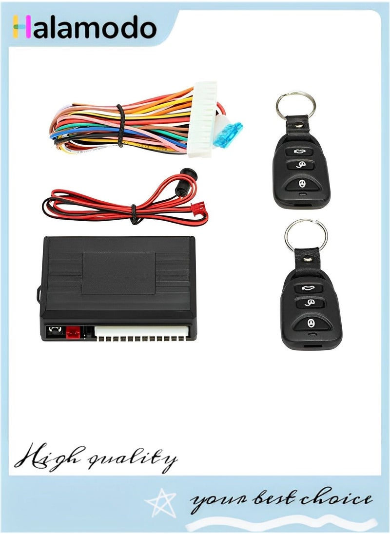 HALAMODO - Universal Car Remote Central Lock Kit with Remote Control - Image 1