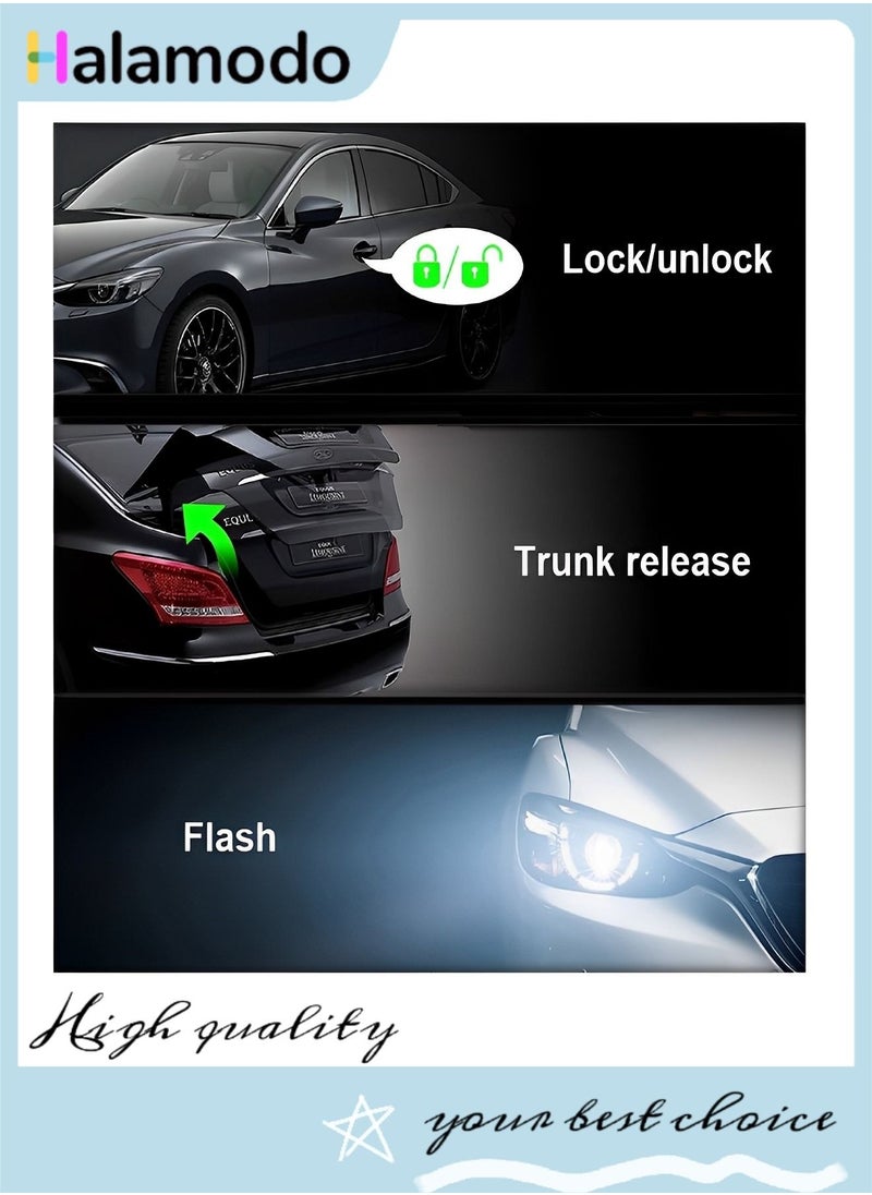 HALAMODO - Universal Car Remote Central Lock Kit with Remote Control - Image 1