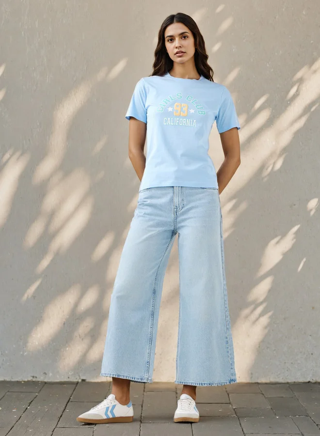 سبلاش فيڤ تيشيرت بطبعة جامعية