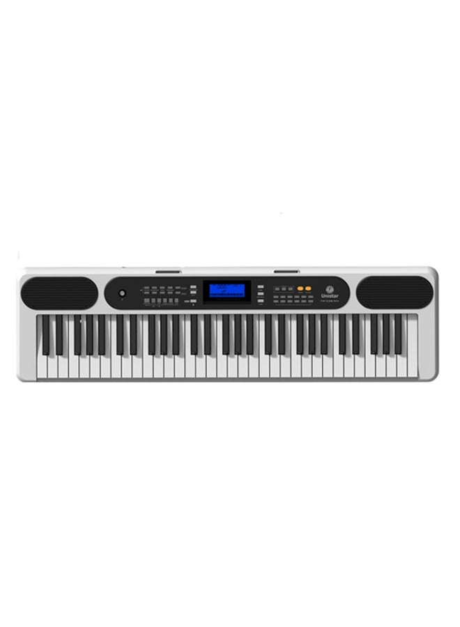 Unistar YM-338 Electronic Keyboard – White