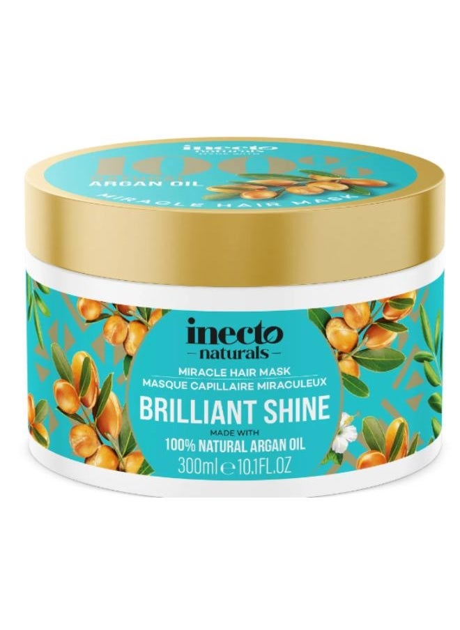 Inecto - Miracle Hair Mask Argan Oil - 300ml - Image 1