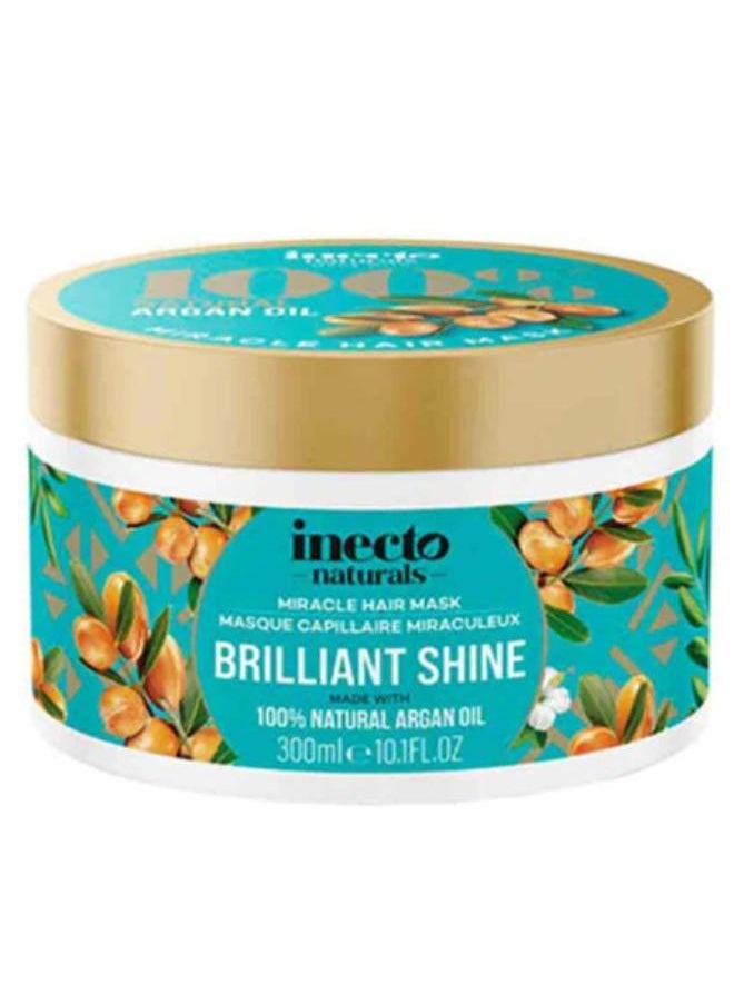 Inecto - Miracle Hair Mask Argan Oil - 300ml - Image 1