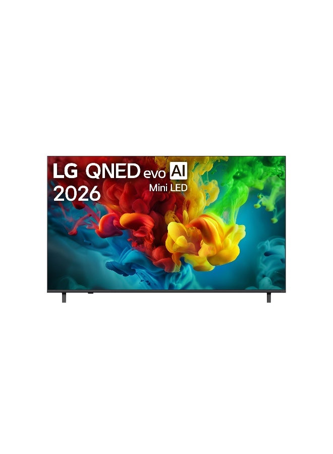 إل جي تلفاز LG QNED evo AI Mini LED QNED84 4K الذكي 75 بوصة 2026 - Image 1