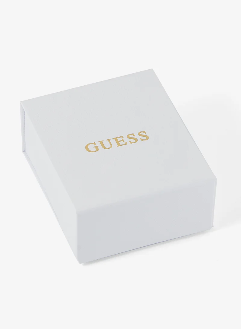 GUESS Wild Flower Logo Earrings