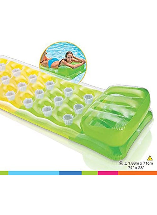 INTEX Inflatable Pool Float With Headrest - Image 2