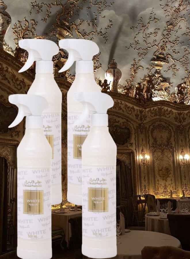 بانافع 4 قطع معطر منزل وايت عود 500مل - Image 1