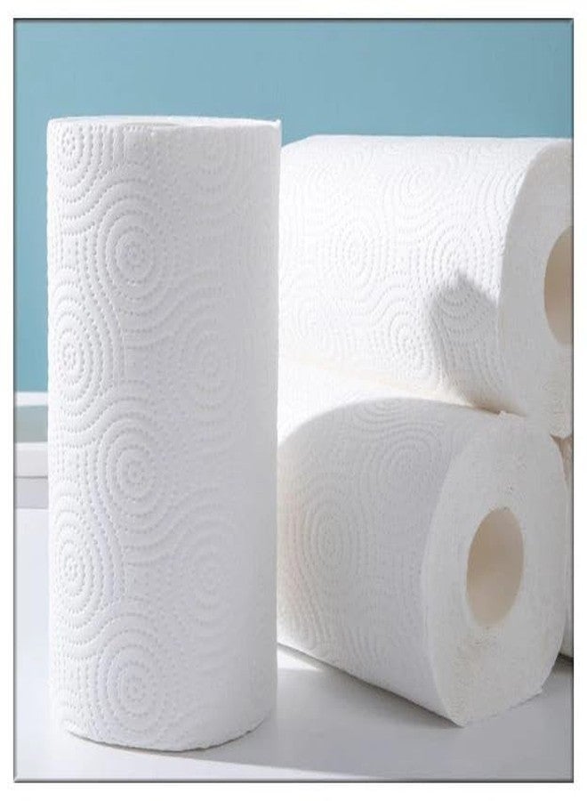 Swankk 2 Ply Kitchen Paper Tissue Roll | Super Absorbent & Durable | 100 Pulls Per Roll, 600 Pulls (Pack of 3, 6 Rolls, Regular) - Image 2