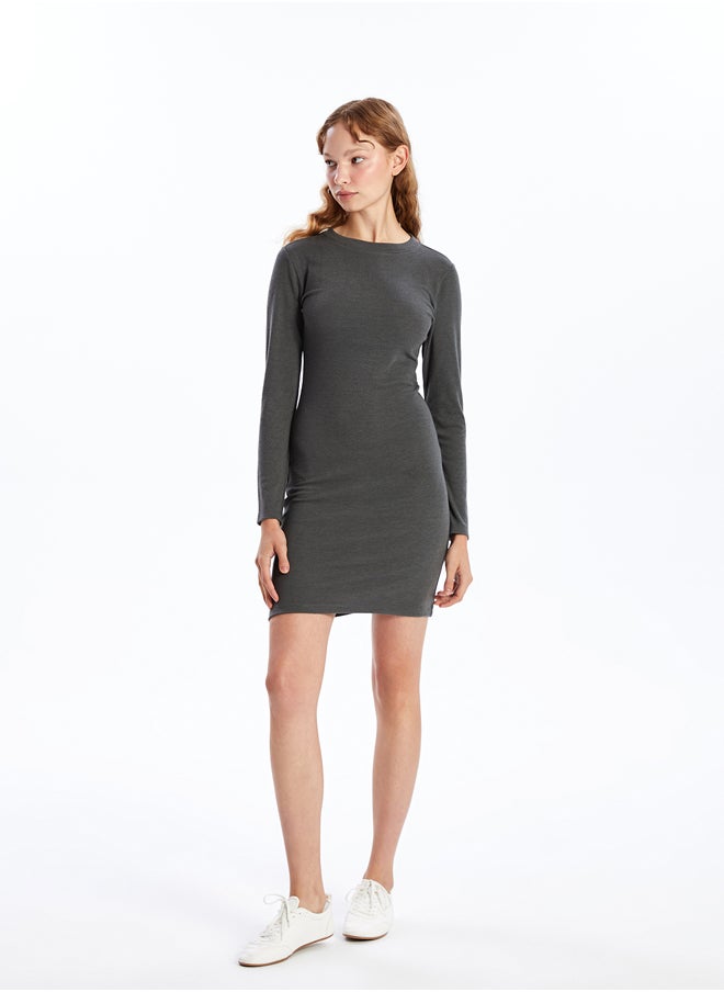 Women's Crew Neck Straight Bodycon Dress - pzsku/Z2B69F123A0475F3AAB40Z/45/_/1735652070/c98cca58-0569-44cb-b2ea-a2bcc85d0cb5