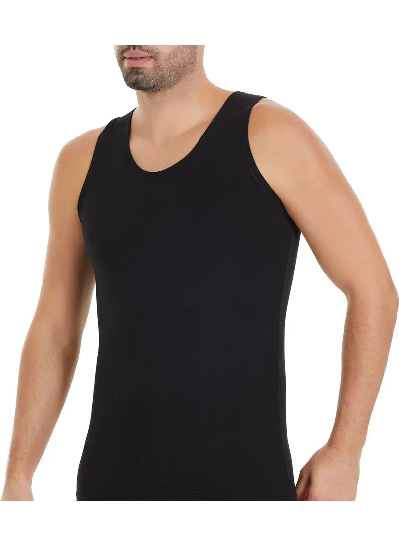 Yıldız Çamaşır Star Laundry Star 3-Piece Men's Modal Lycra Undershirt Q74