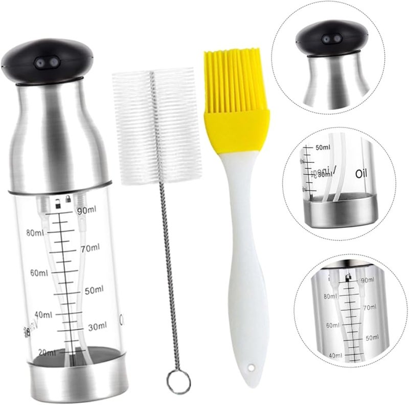Stobaza Reusable Oil Sprayer Push Type Dispenser For Cooking Baking Grilling - Image 5