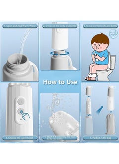 Necomi Rechargeable Portable Shataf, Handheld Personal Travel Shtaff Electric Portable Bidet Toilet Sprayer Bidet  - Image 4