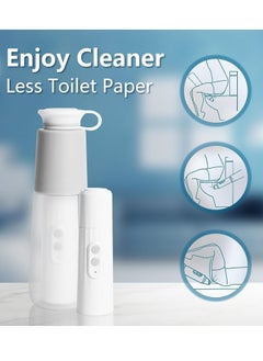 Necomi Rechargeable Portable Shataf, Handheld Personal Travel Shtaff Electric Portable Bidet Toilet Sprayer Bidet  - Image 3