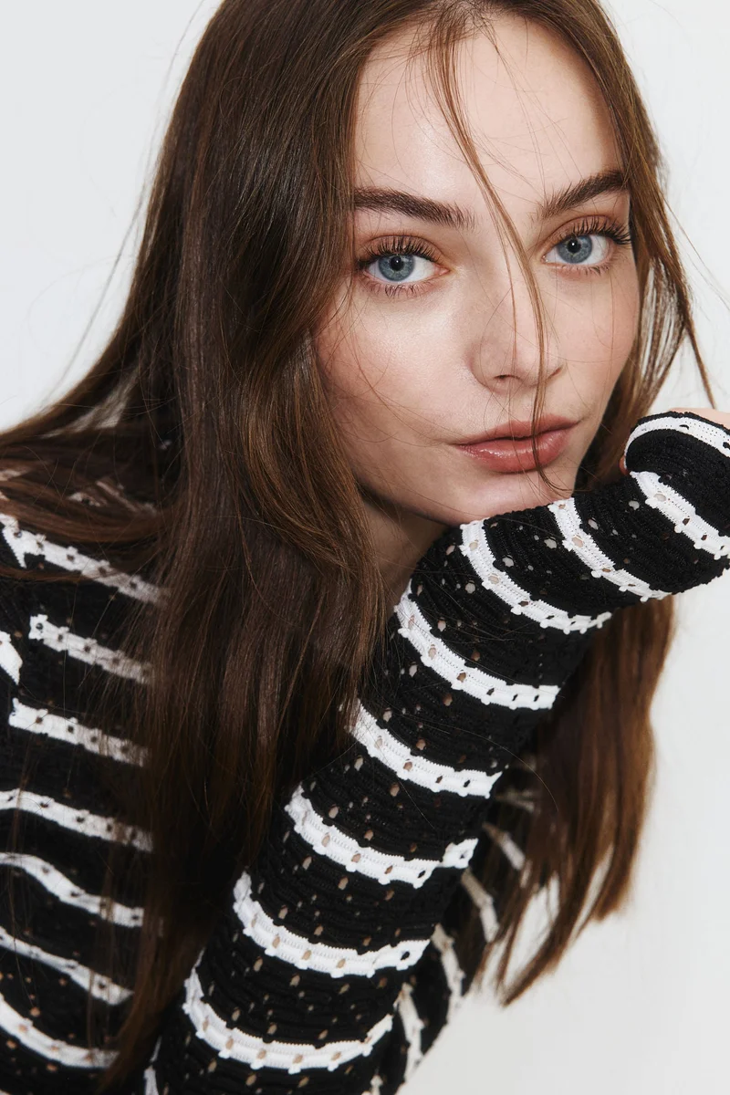 H&M Pointelle jersey cardigan