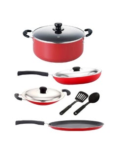 9 pieces Non Stick Combo Cookware Set
