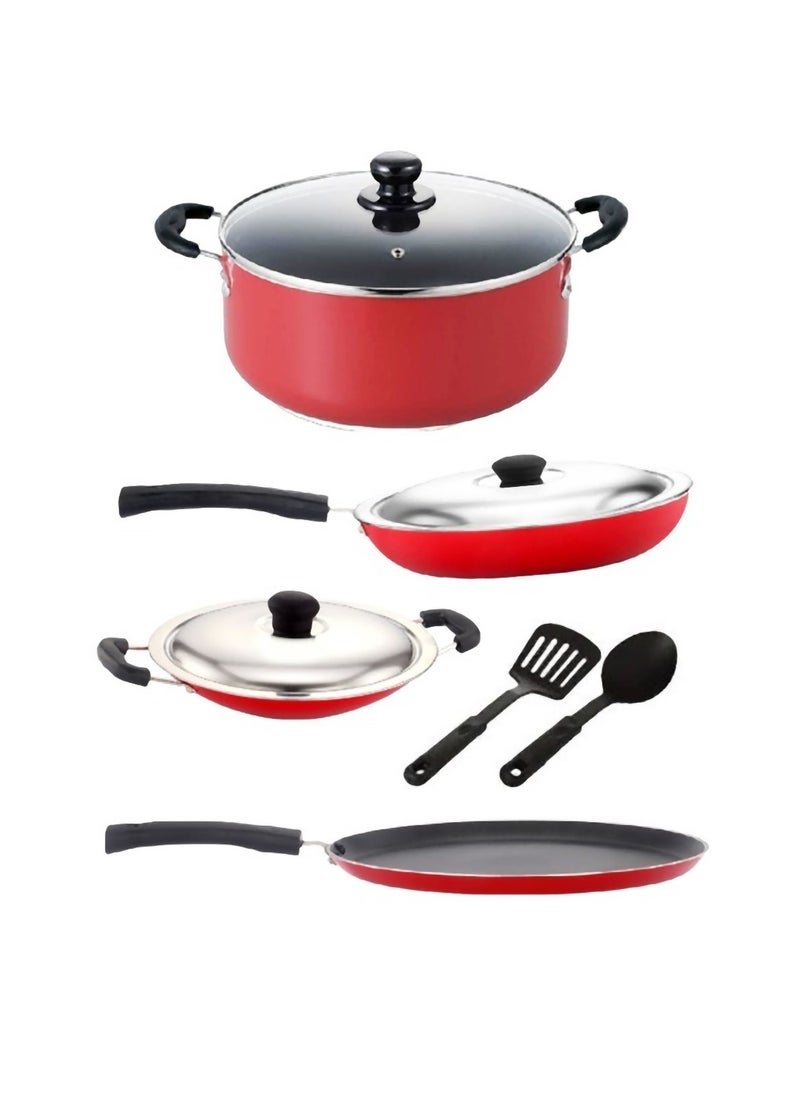Mithra - 9 pieces Non Stick Combo Cookware Set - Image 1