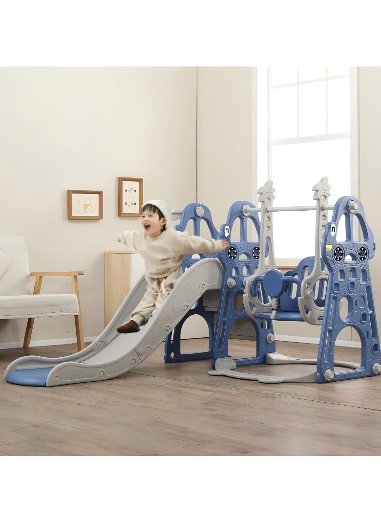 Toddler Slide for Kids Age 2 3 4 5 6 7 8 9，Baby Slide and Swing for Kids Outdoor Indoor 3-10 Year Old，Home Toy Game for Boys and Girls (B2) - Image 1