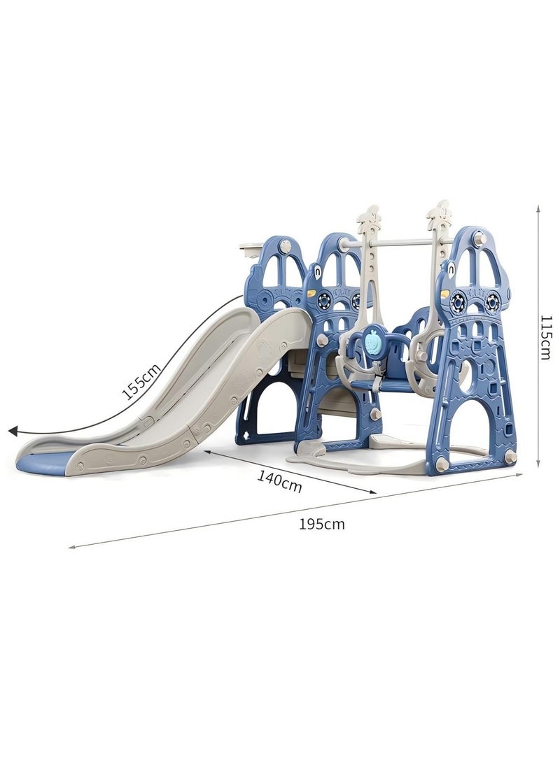 Toddler Slide for Kids Age 2 3 4 5 6 7 8 9，Baby Slide and Swing for Kids Outdoor Indoor 3-10 Year Old，Home Toy Game for Boys and Girls (B2) - Image 3