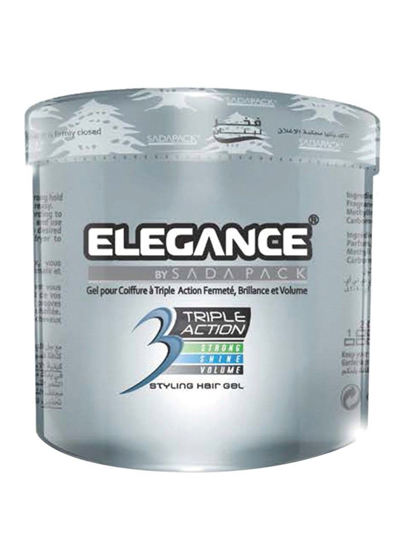 Elegance جل الشعر تريبل أكشن 1000 مل