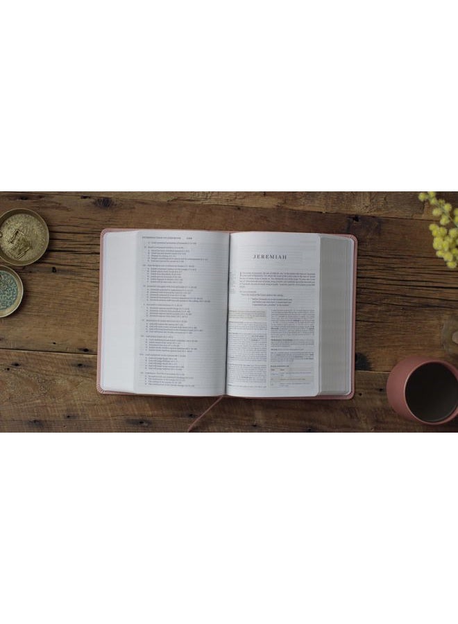 Crossway ESV Study Bible, Personal Size (TruTone, Blush Rose, Fleur-de-lis Design) - Image 3