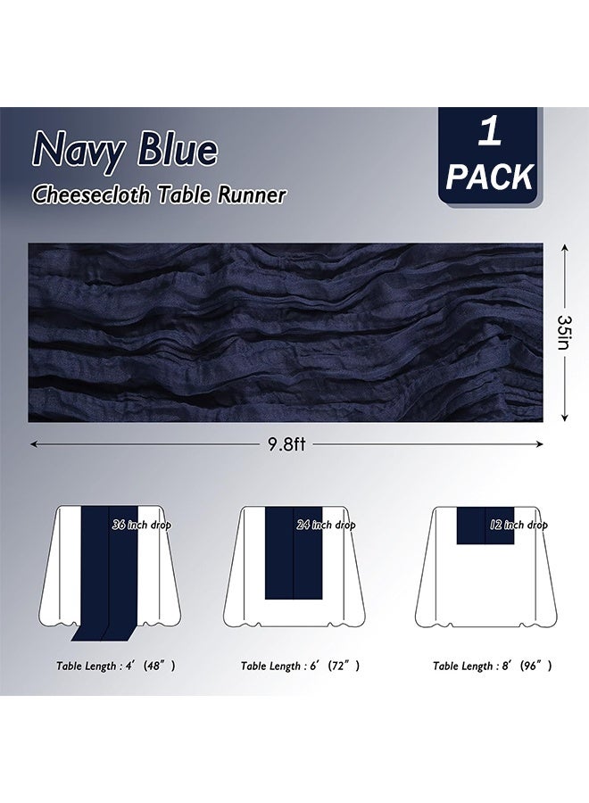 مفرش طاولة من القماش القطني 35 × 118 بوصة، مفرش طاولة من القماش القطني بتصميم بوهو، مفرش طاولة ريفي لحفلات الزفاف وحفلات استقبال المولود الجديد وحفلات الزفاف وحفلات أعياد الميلاد - Image 2