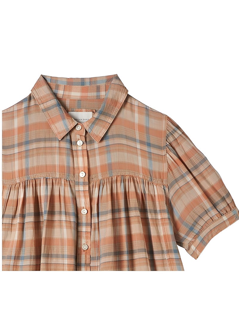 American Eagle Button down tiered shirt  - Image 3