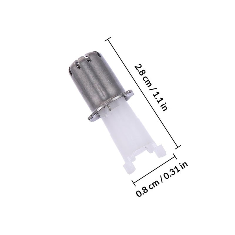 8 Pcs Replacement Trimmer Heads For Men Nasal Hair Remover And Facial Cleaning - Image 3