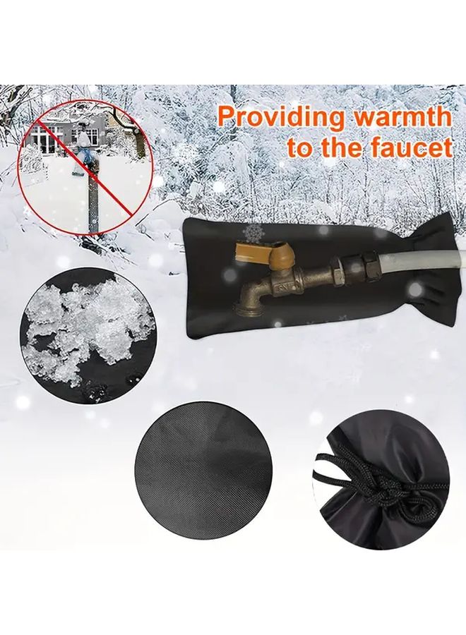 Thickened Large Size Freeze Protection Outdoor Faucet Cover Insulated Spigot Protector - Image 4