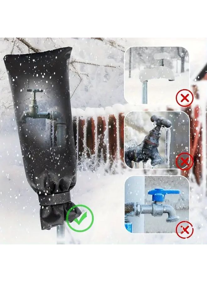 Thickened Large Size Freeze Protection Outdoor Faucet Cover Insulated Spigot Protector - Image 5