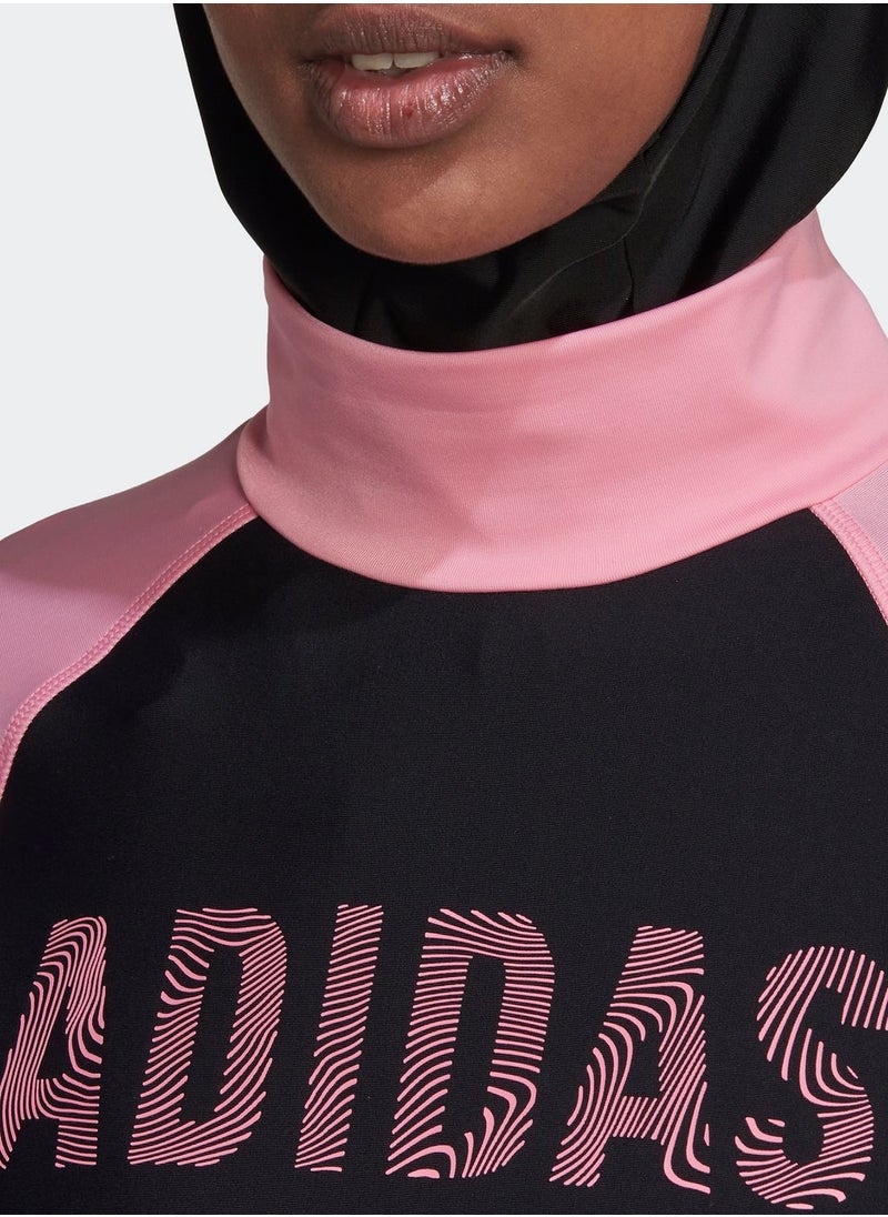 Adidas - Logo Swim Rashguard - Image 1