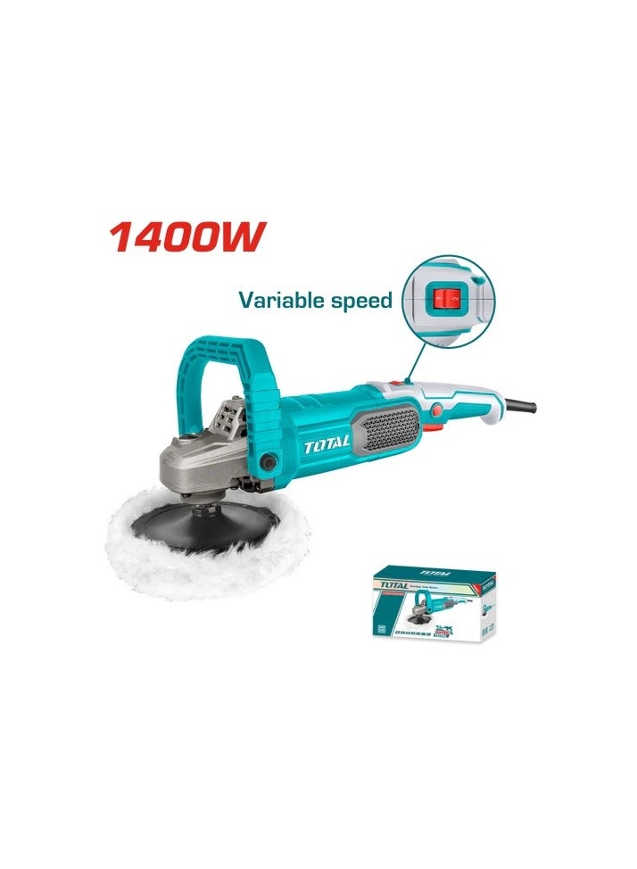 TOTAL Polisher With Variable speed control 1400 W-TP11418018 - Image 1