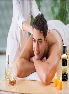 ENJOY Enjoy Massage Oil is an excellent choice to moisturize and nourish the skin quickly and without any greasy effect with ice cream 175 ml  - Image 2