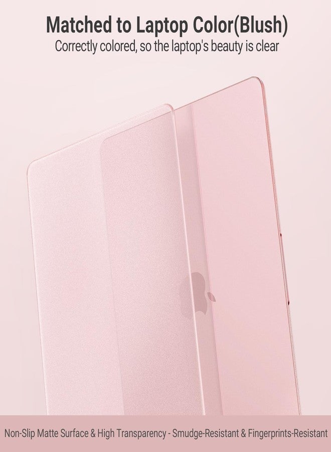 موسيسو جراب MOSISO غير لامع متوافق مع MacBook Neo مقاس 13 بوصة، لون وردي شفاف - Image 3
