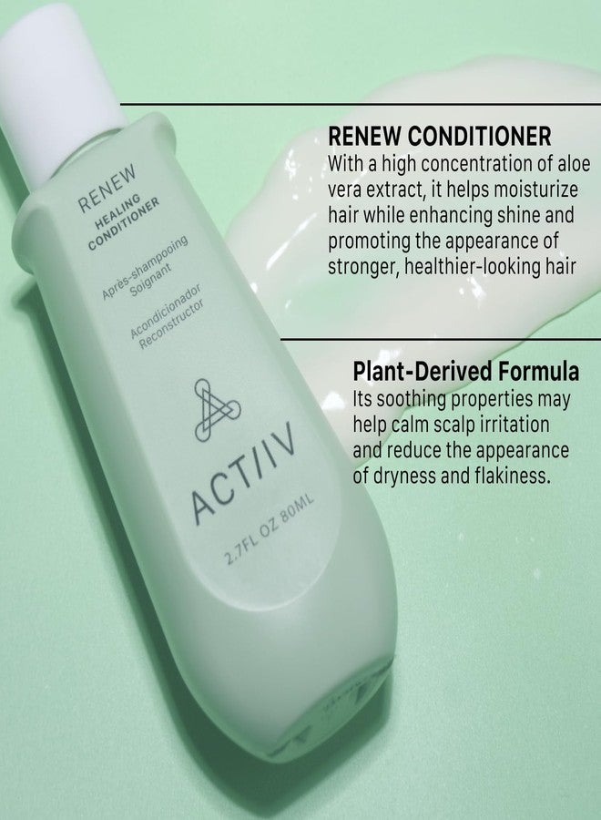 ACTIIV Renew Travel Duo |Supports Scalp Health & Appearance of Fuller, Healthier-Looking Hair, Hydrates & Nourishes, Heals Damaged & Over-Processed Hair, Plant-Based, Color-Safe, Vegan - Image 5