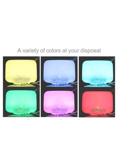 Arabest Essential Oil Diffuser Humidifier Aromatherapy Aroma Diffuser Timer And Auto Off Safety Switch 7 Led Light Colors Fragrant Oil Vaporizer Humidifier 500Ml Circular Ultrasonic Silent Air Purifier  - Image 3
