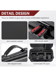 Generic Carrying Case for Insta360 Ace Pro, Portable PU Storage Protective Bag for Insta360 Ace Pro Accessories, Waterproof Case for Insta360 Ace Pro, for Insta360 Ace Action Camera  - Image 3
