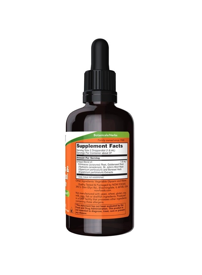 now Supplements, Echinacea & Goldenseal Glycerite with Dropper, Immune System Support*, 2-Ounce - Image 2