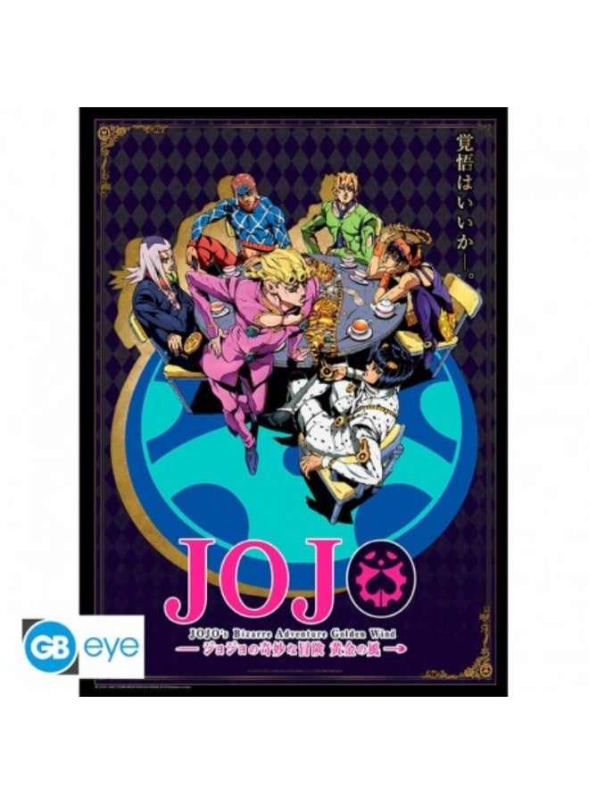 Abysse Jojo's Bizarre Adventure Golden Wind 52X38 cm Poster by Abysse 