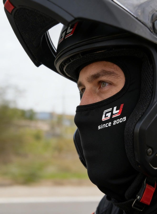 GY Balaclava Ski Mask for Men & Women -Summer Cooling Neck Gaiter UV Protection Motorcycle Balaclava Football Shiesty Mask for Sports (Black) - Image 5